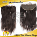 Preço de atacado 13 &quot;x4&quot; 100% Cabelo Humano Virgem Reta Peruano Remy Cabelo Cheia Do Laço Frontal Fechamentos Para Venda